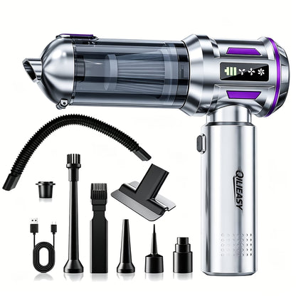 QILIEASY: Powerful Handheld Vacuum Cleaner Battery, 4in 1