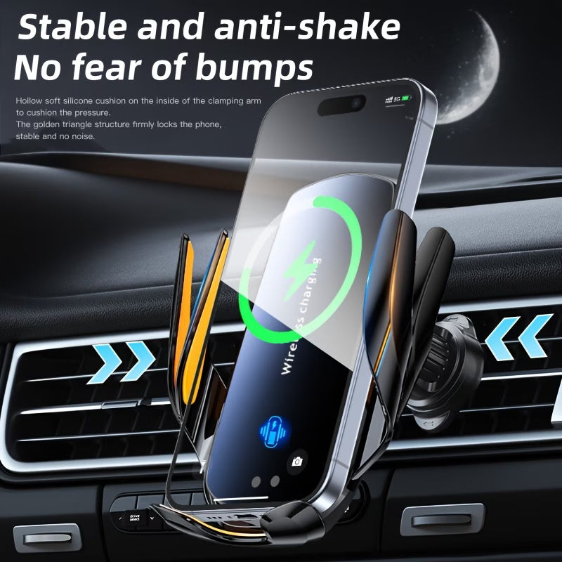 Dashboard Car Phone Holder With a Charger