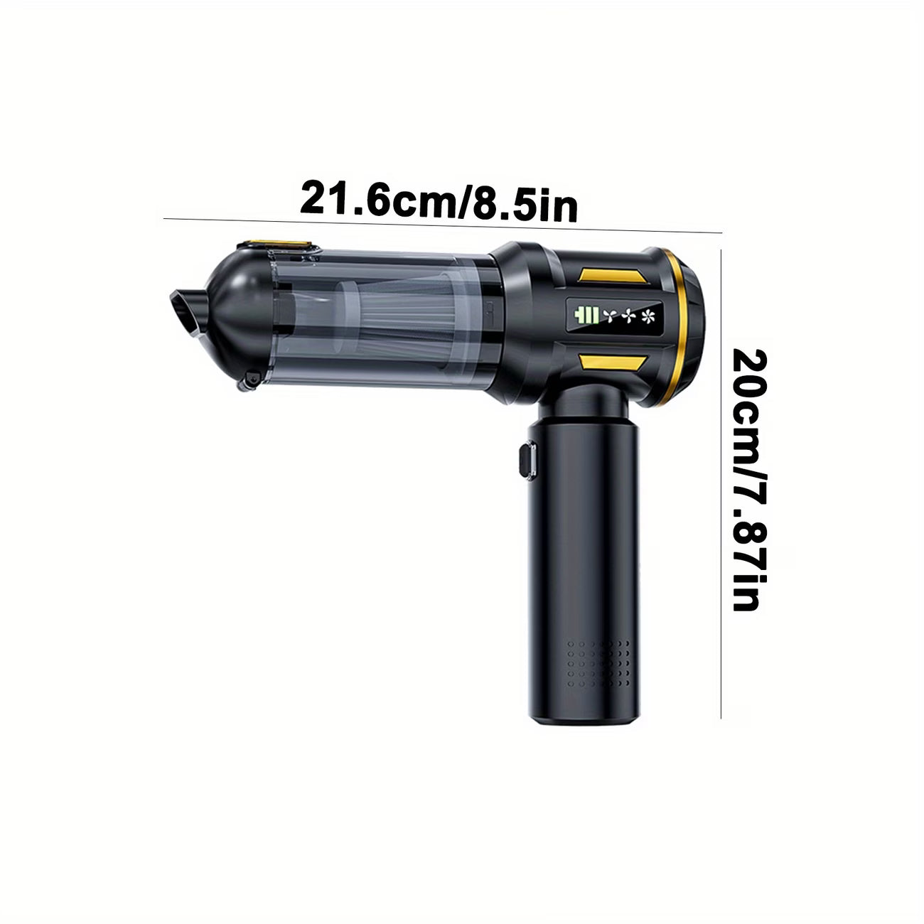 QILIEASY: Powerful Handheld Vacuum Cleaner Battery, 4in 1