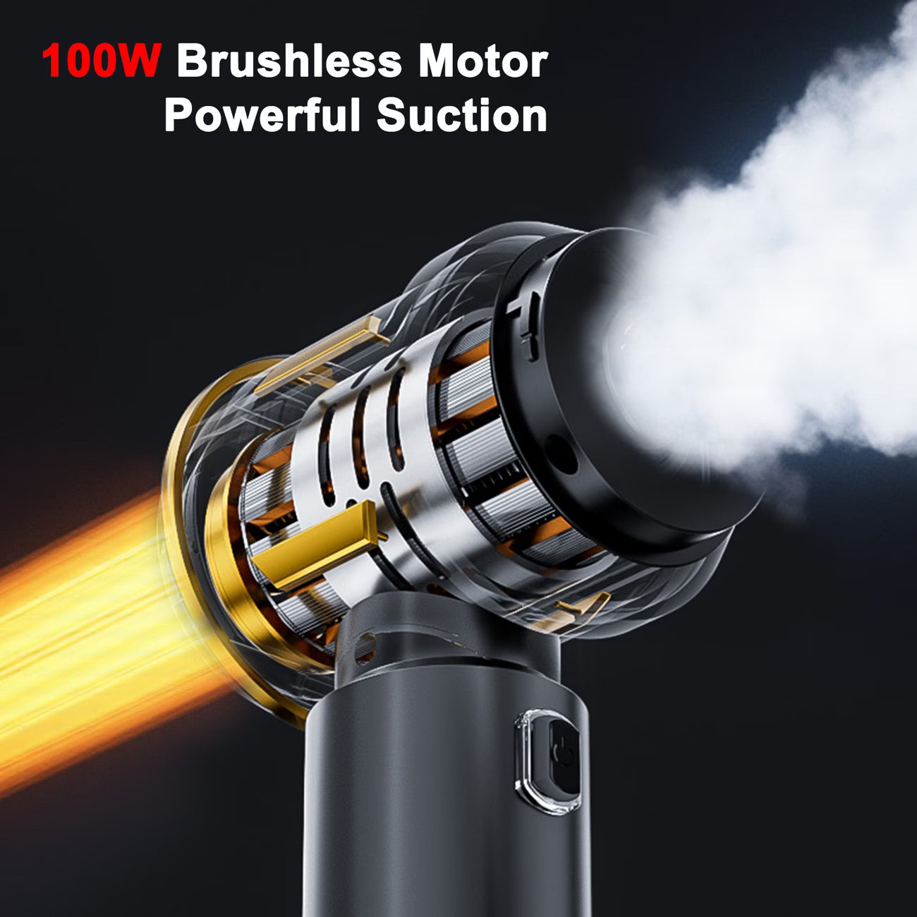 QILIEASY: Powerful Handheld Vacuum Cleaner Battery, 4in 1