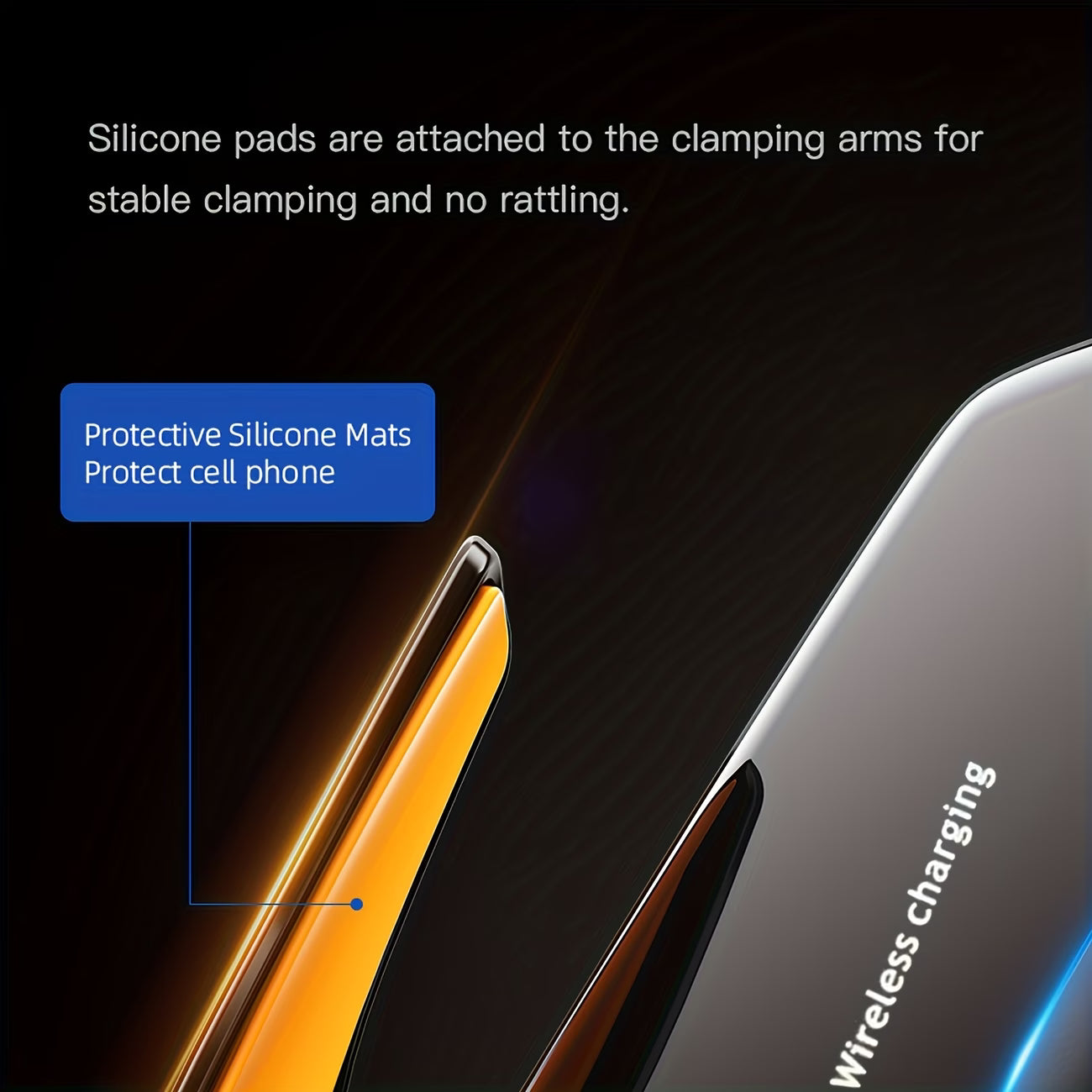Dashboard Car Phone Holder With a Charger