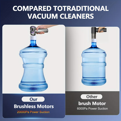 QILIEASY: Powerful Handheld Vacuum Cleaner Battery, 4in 1