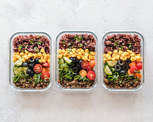 Glass Meal Prep Containers (5-Pack)