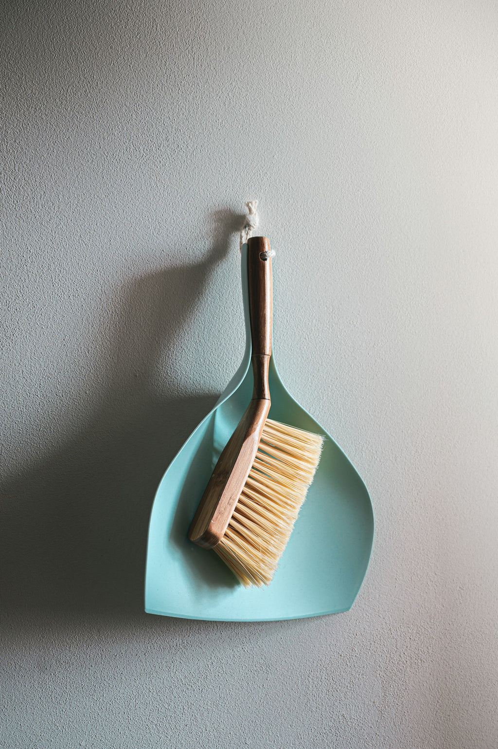 Wooden Dustpan & Brush Set
