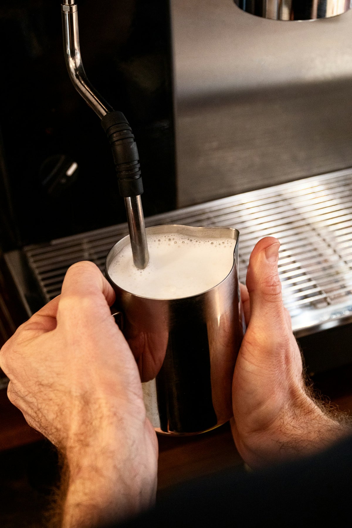 Stainless Steel Milk Frothing Pitcher